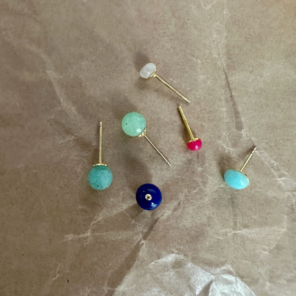 Gemstone Studs