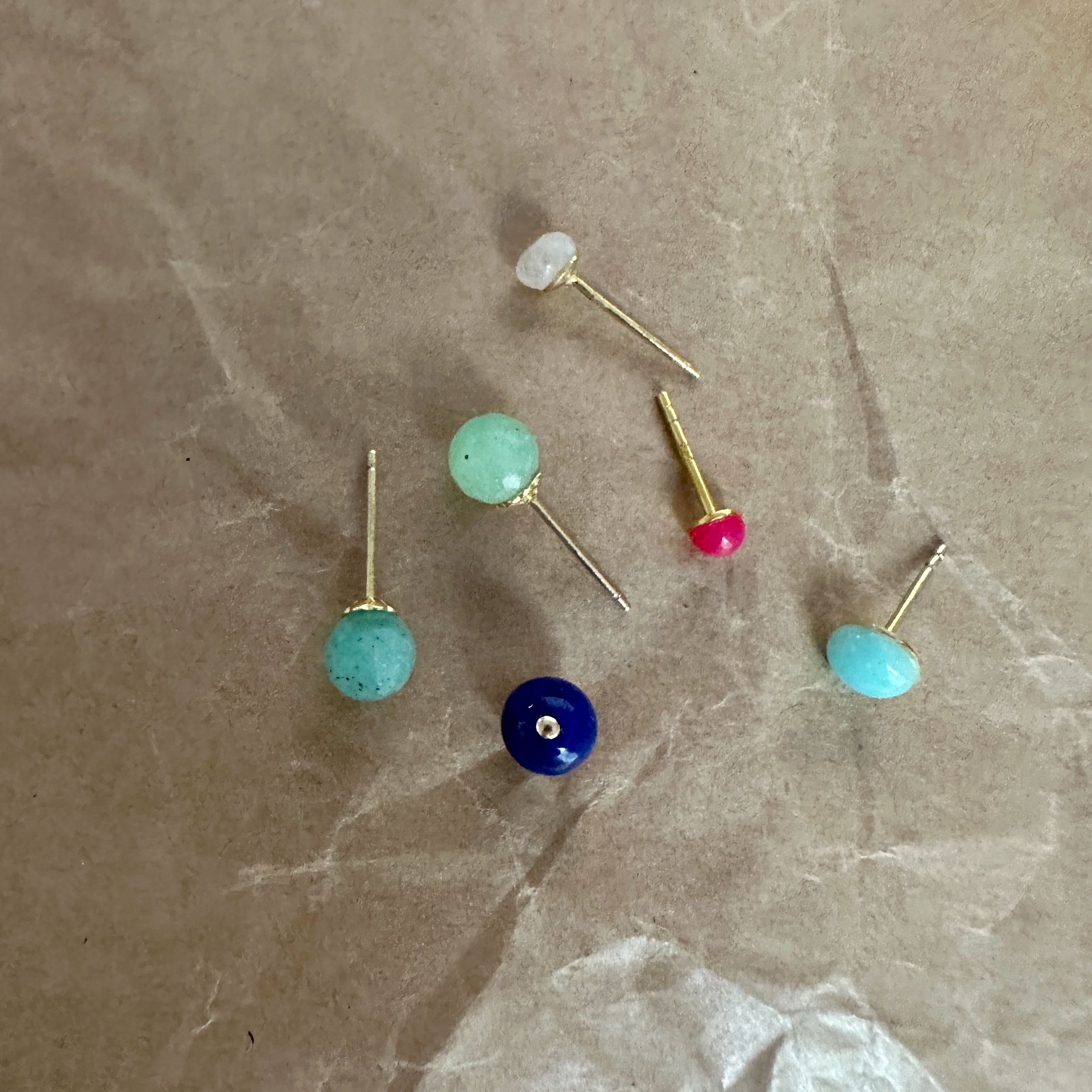 Gemstone Studs